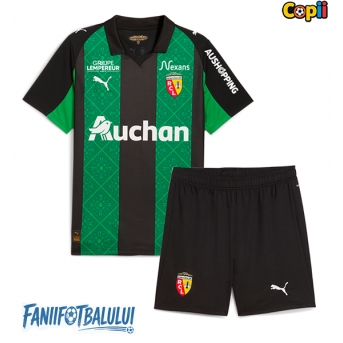 RC Lens Echipament de Fotbal Replică 2025-26 Copii Deplasare (+ Șorturi)